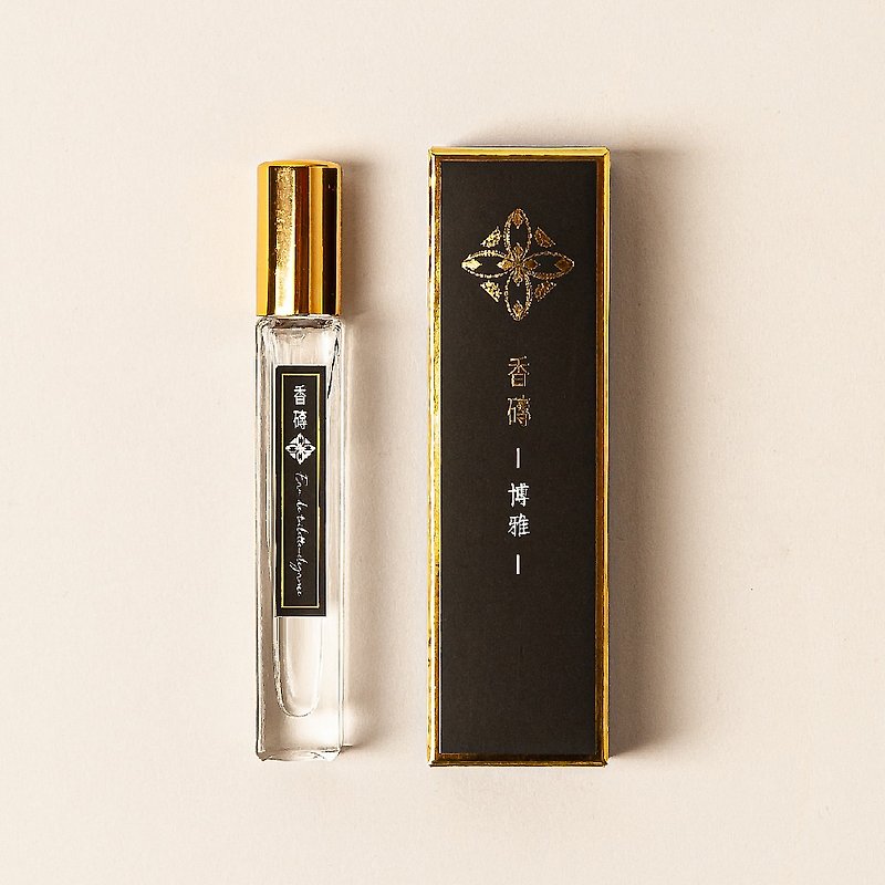 轻香水-博雅 Elegance / 10 ml / 单入 - 香水/香膏 - 玻璃 黑色