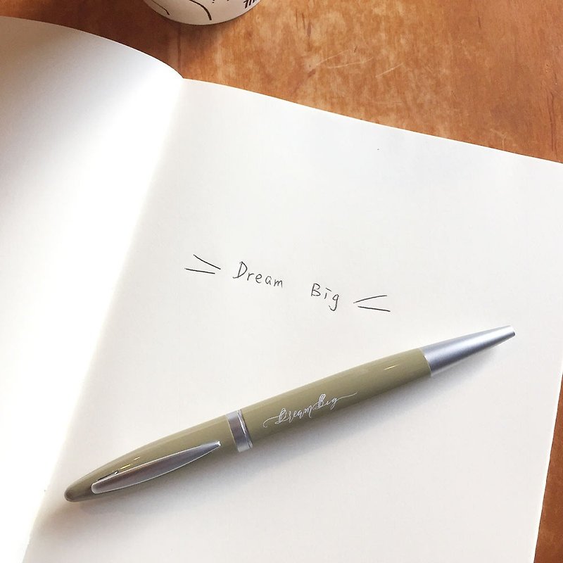 ARTEX life开心原子笔-DreamBig - 圆珠笔/中性笔 - 铜/黄铜 卡其色