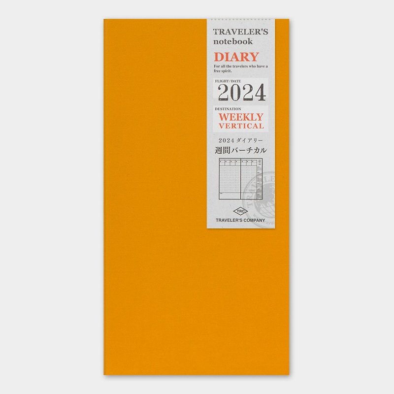 Traveler's Notebook 2024 周间直式手帐 补充包 - 笔记本/手帐 - 纸 