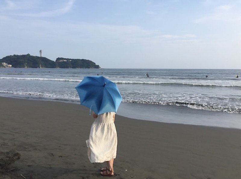 Parasol 日傘 Indigo藍染 - In bloom - 其他 - 棉．麻 蓝色