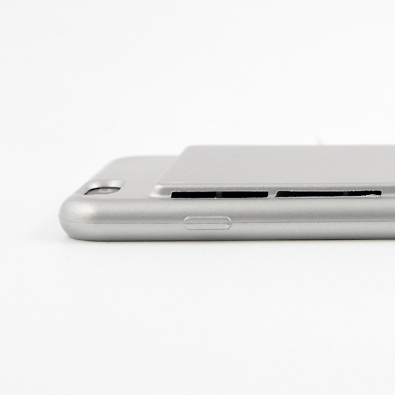 双音箱手机壳-银(适用iPhone6 Plus/6s Plus) - 手机壳/手机套 - 塑料 灰色