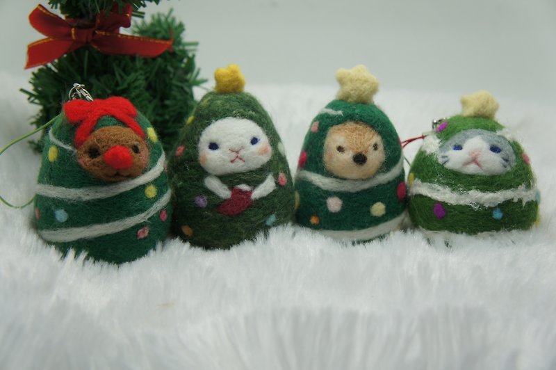羊毛毡圣诞吊 3个优惠礼物装 - 其他 - 羊毛 