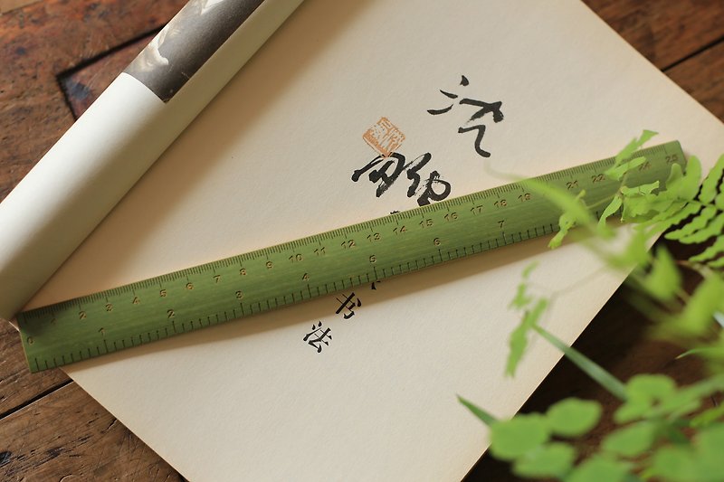 竹制品 | 直尺 | 划线尺 学生尺 | 留青双刻度 天然环保 - 其他书写用品 - 竹 