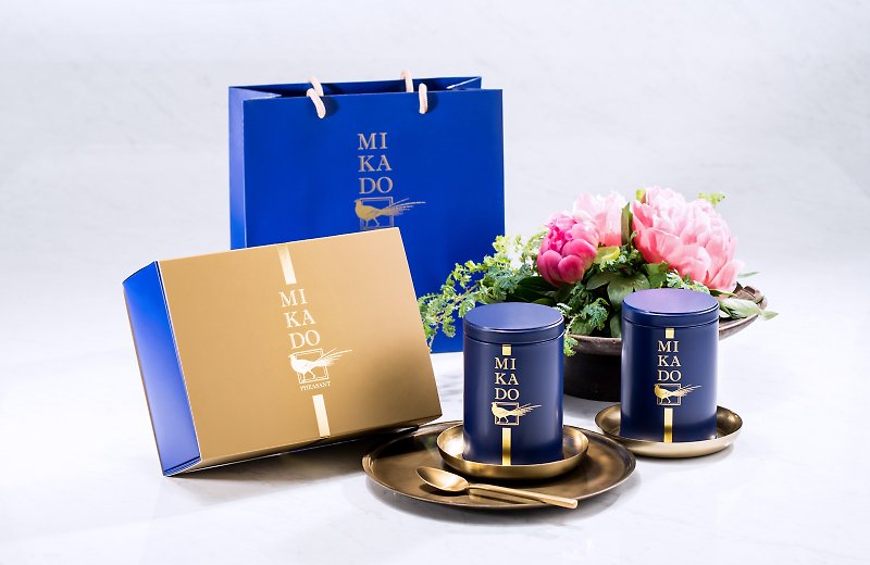 MIKADO 如意礼盒 - 清香型冻顶乌龙茶 / 台茶十八号红玉红茶 - 茶 - 新鲜食材 