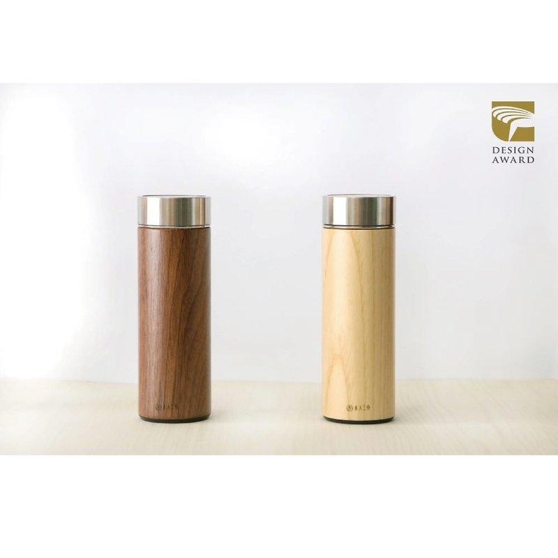 汋饮保温瓶 2色 - 保温瓶/保温杯 - 木头 咖啡色