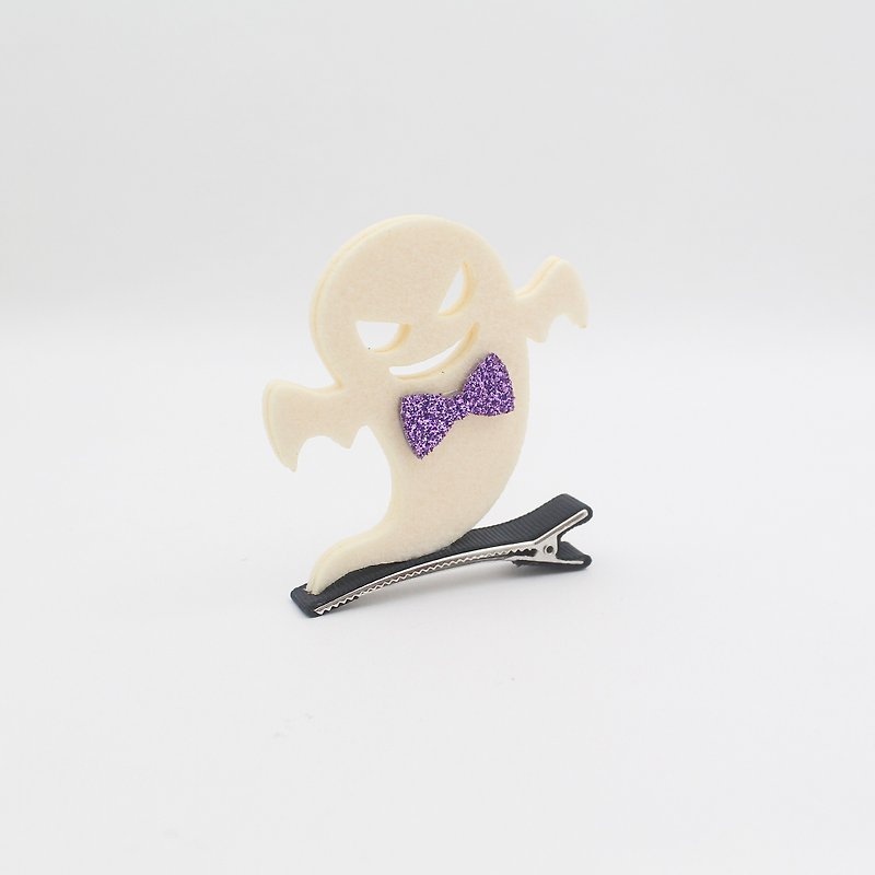 Halloween Little ghost  hairpin - 发饰 - 其他材质 紫色