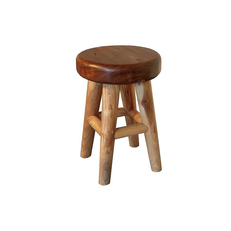 吉迪市JatiLiving |  柚木圆椅 板凳 椅凳 餐椅 客廳  EFACH029 - 椅子/沙发 - 木头 