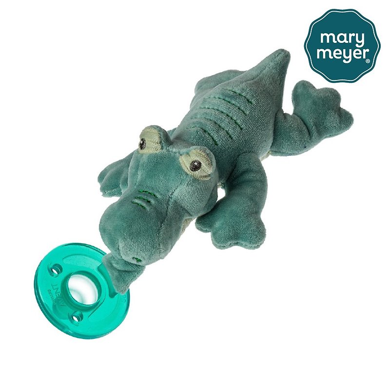 快速出货【MaryMeyer】玩偶安抚奶嘴-鳄鱼非非(圆桶新包装) - 玩具/玩偶 - 棉．麻 绿色