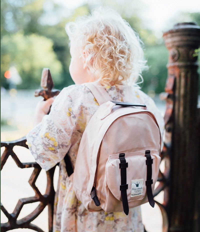 【瑞典ELODIE DETAILS】儿童外出背包 Powder Pink - 后背包/双肩包 - 其他材质 粉红色