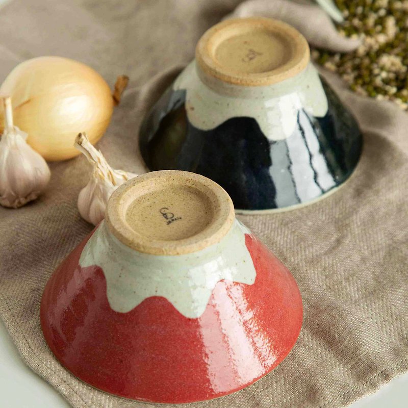 Simple Real 富士山碗 日本制陶瓷餐厨设计 - 碗 - 陶 多色