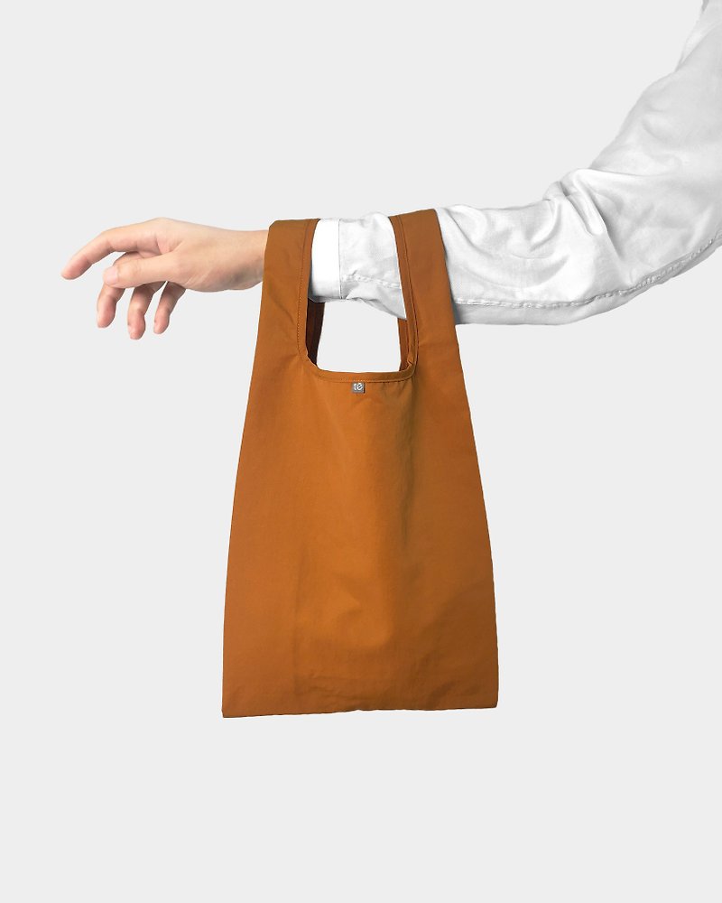 U3 三号环保购物袋 / 燃橙 - 手提包/手提袋 - 聚酯纤维 橘色