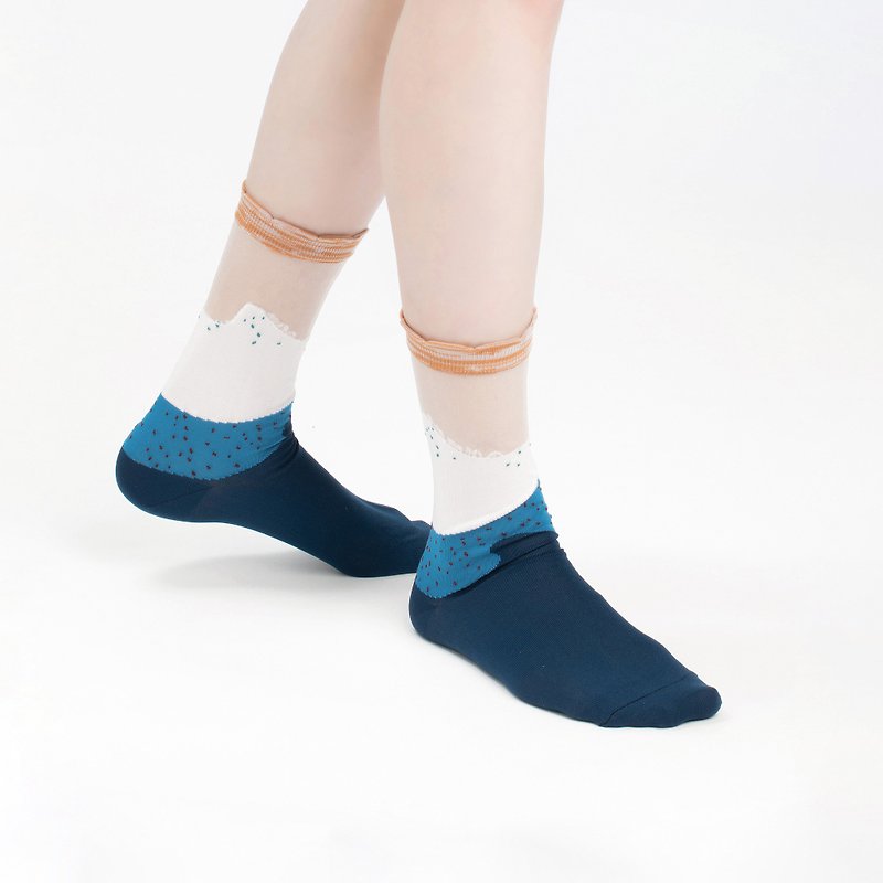 台湾白海豚1:1袜 - 袜子 - 其他材质 蓝色