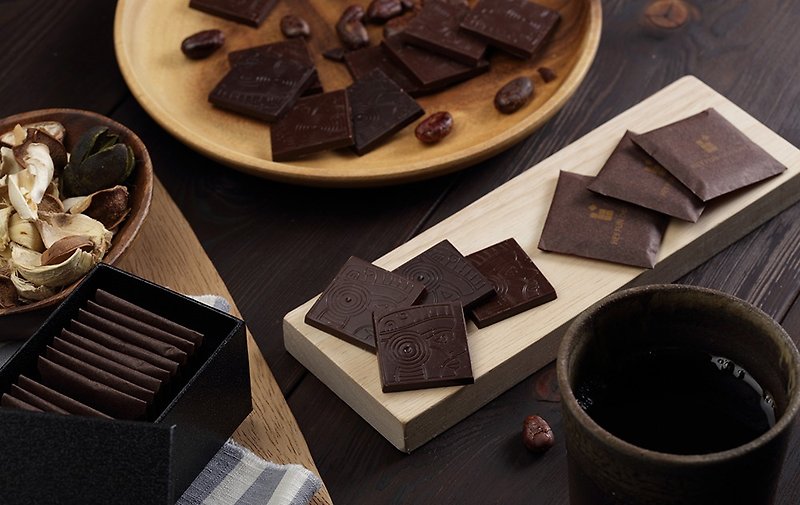 75%经典巧克力薄片 【黑方巧克力】 - 巧克力 - 新鲜食材 