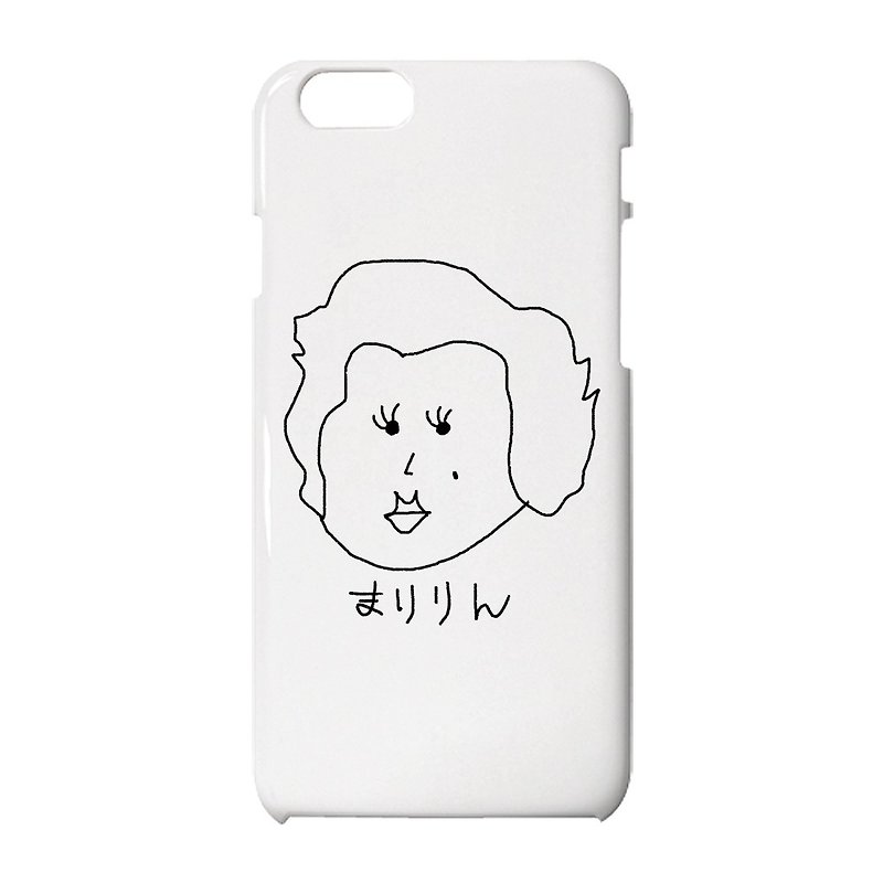 まりりん２ iPhoneケース - 手机壳/手机套 - 塑料 白色
