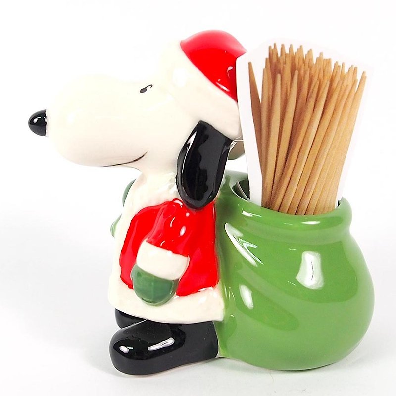 Snoopy 圣诞老人签桶【Hallmark礼品 圣诞节系列】 - 收纳用品 - 陶 多色