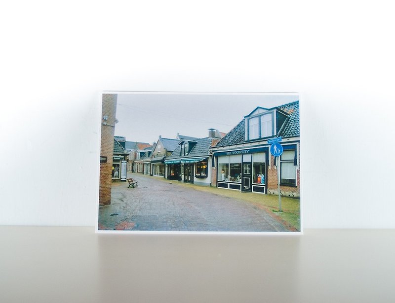 摄影明信片 | 清晨的街道-赫劳-荷兰 - 小镇散步 - 卡片/明信片 - 纸 多色
