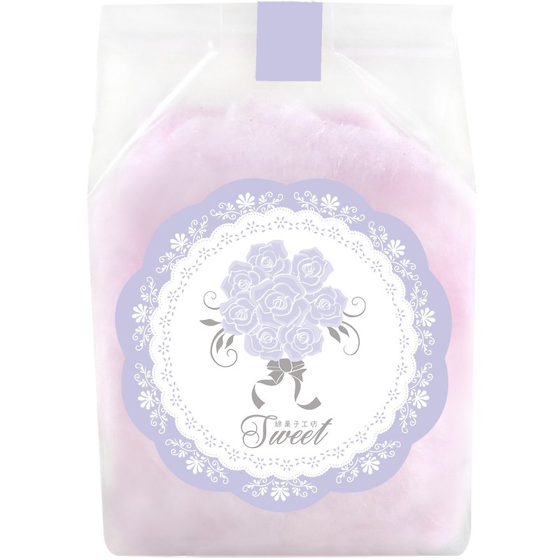 【绵菓子】袋装棉花糖-甜蜜紫(10入/组) - 零食/点心 - 塑料 