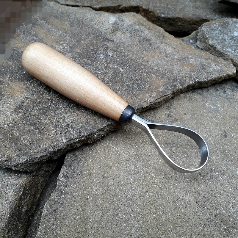 Spoon carving tool. Tear Drop. - 零件/散装材料/工具 - 其他金属 