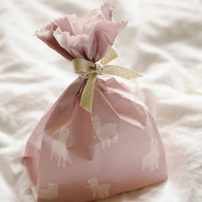 Dailylike-包装纸袋-动物礼物袋组(10入)-06 羊驼,E2D40815 - 其他 - 纸 粉红色
