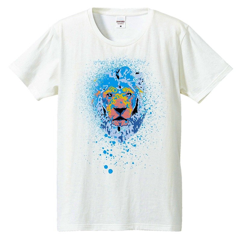 Tシャツ / Blue Beast - 男装上衣/T 恤 - 棉．麻 白色