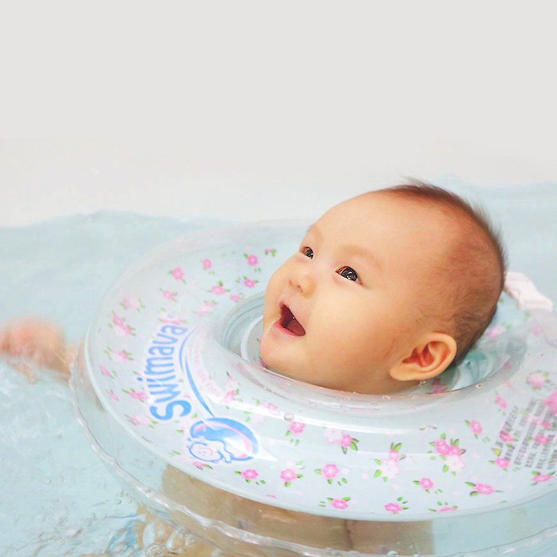 G1 Swimava小花朵朵婴儿游泳脖圈 - 玩具/玩偶 - 塑料 蓝色