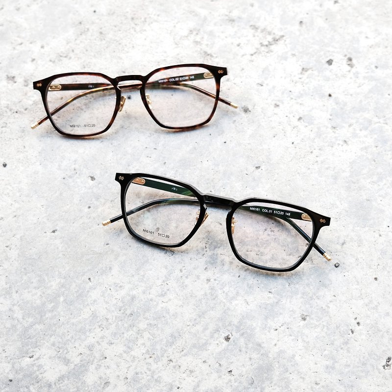【目目商行】新款 钛金属 方六角钛金属框 细框 纯钛＋板材 镜框 眼镜 - 眼镜/眼镜框 - 其他材质 