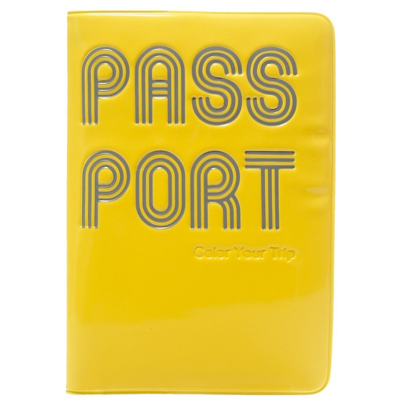 Rollog 护照套 (黄色) - 护照夹/护照套 - 塑料 