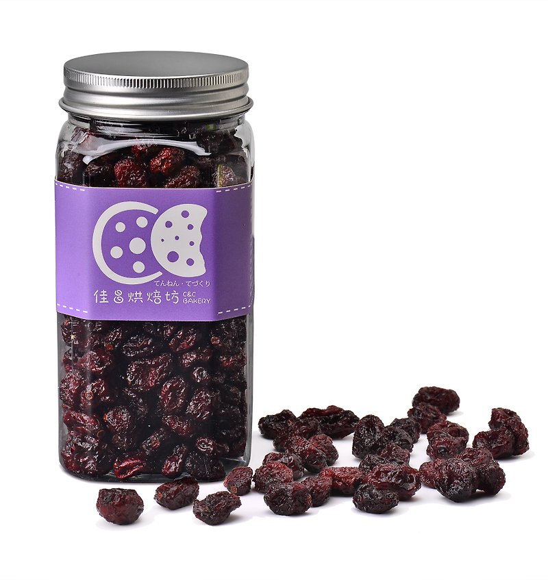 养生蔓越莓果干 250g/罐-佳昌烘焙坊(1~6罐组合) - 水果干 - 其他材质 紫色