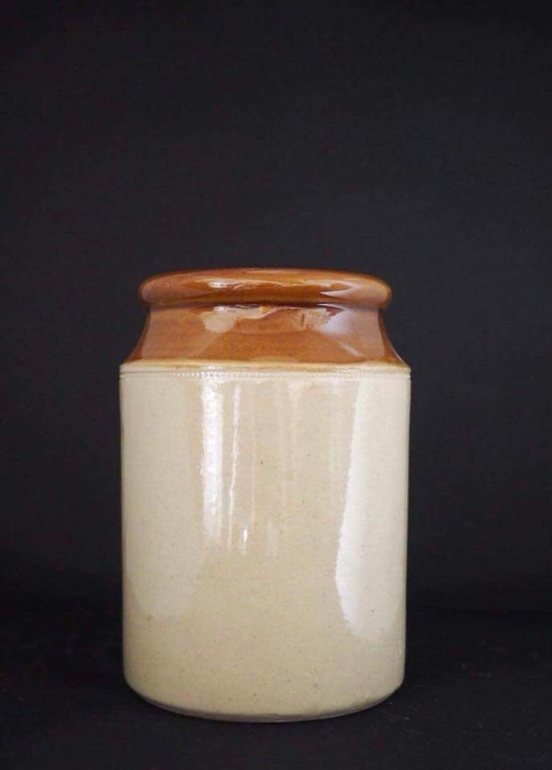 英国制古董老陶罐 - 收纳用品 - 陶 多色