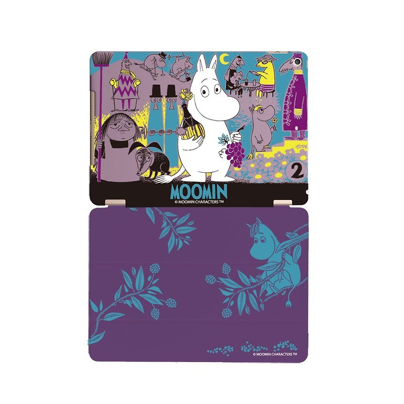 Moomin正版授权-iPad水晶壳【赴宴】 - 平板/电脑保护壳 - 塑料 紫色