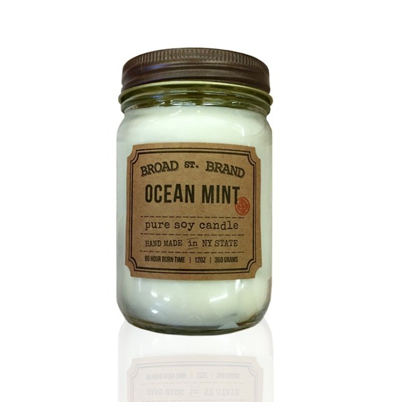 【KOBO】美国大豆精油蜡烛 - 海洋味道 (360g/可燃烧60hr) - 蜡烛/烛台 - 蜡 