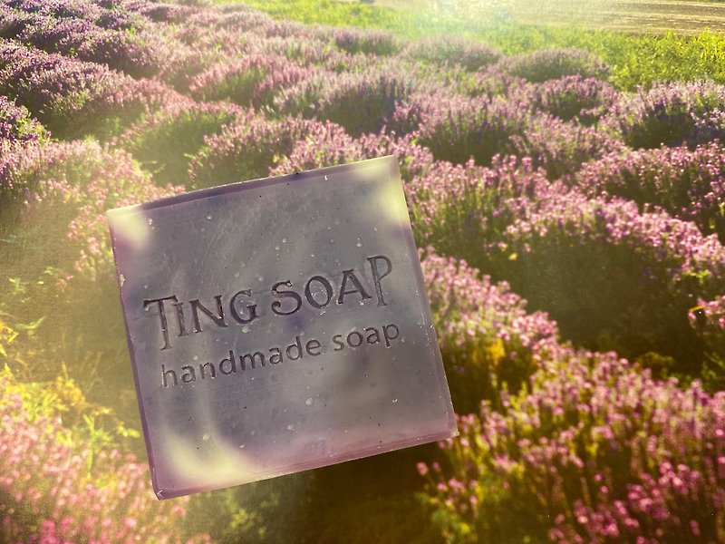 山茶橄榄午时水皂 - 一年以上老皂 手工皂 香皂 肥皂 - 肥皂/手工皂 - 植物．花 紫色