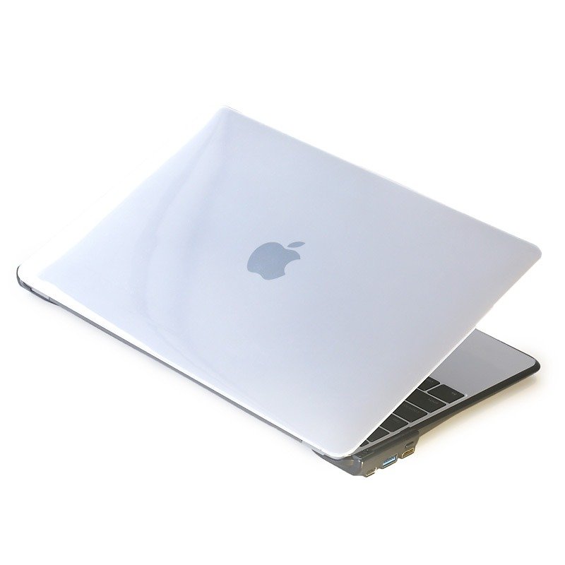 BOOST│MacBook 12" 终极HUB扩充笔电壳-透明/黑 - 平板/电脑保护壳 - 塑料 透明