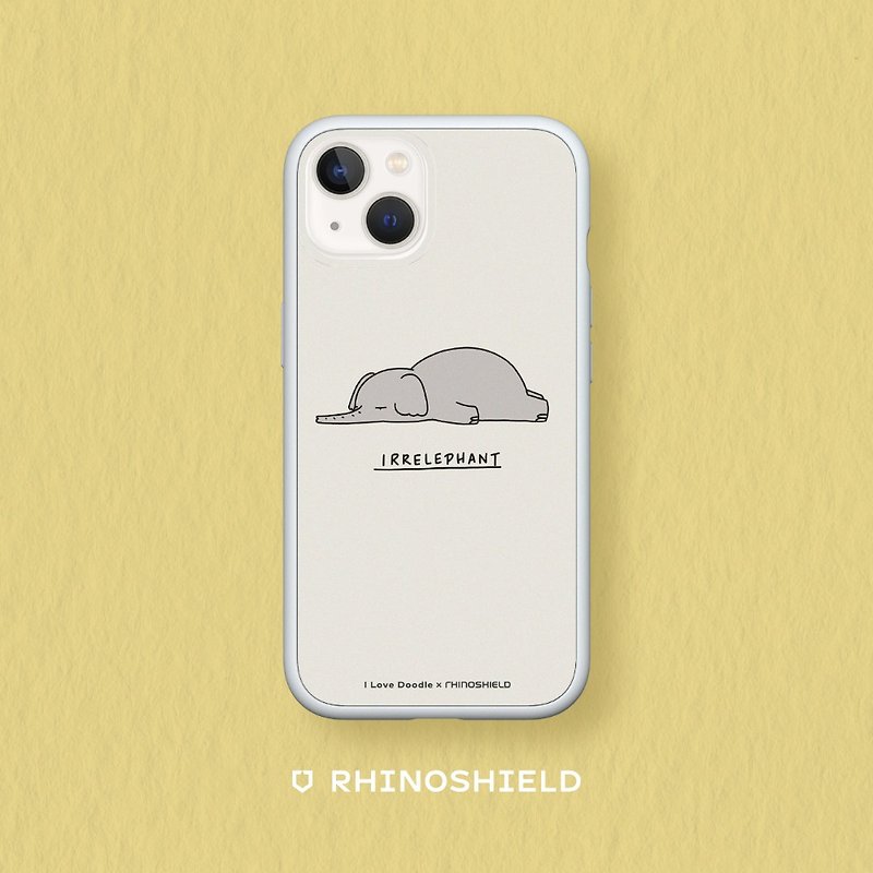 Mod NX边框背盖手机壳∣ilovedoodle/大象 for iPhone - 手机配件 - 塑料 多色