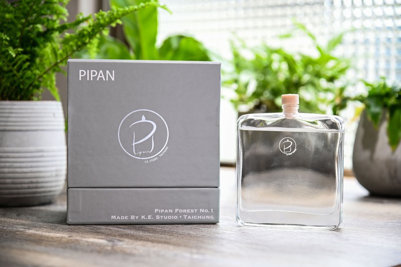 PIPAN-森林系列1号香氛室内扩香瓶100ml - 香薰/精油/线香 - 玻璃 灰色