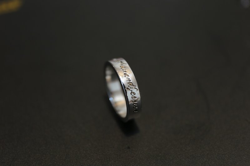 情侣订制 3D金属打印系列 - 爱之戒 - 戒指 - 其他金属 多色
