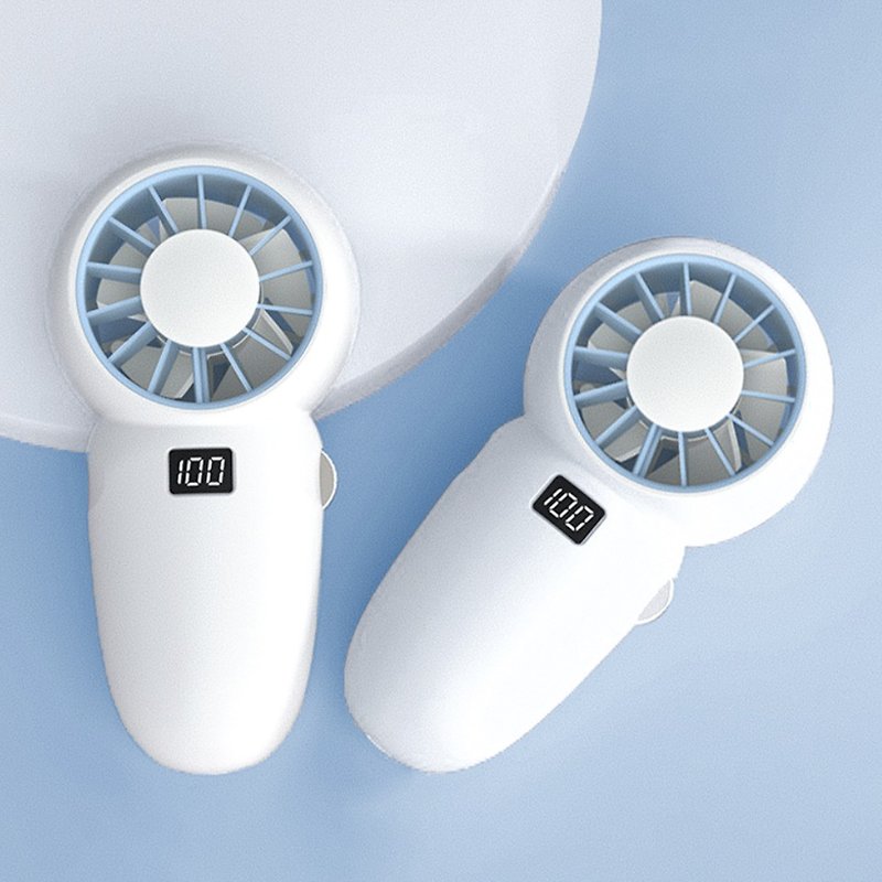 Coolean - 韩国手提充电式便携迷你风扇 - 电扇 - 其他金属 白色