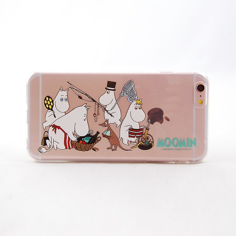 Moomin噜噜米授权-TPU手机保护壳【准备出游去】 - 手机壳/手机套 - 硅胶 红色