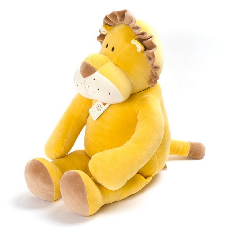 有机棉娃娃(中型) 里欧狮子miYim - 玩具/玩偶 - 棉．麻 黄色