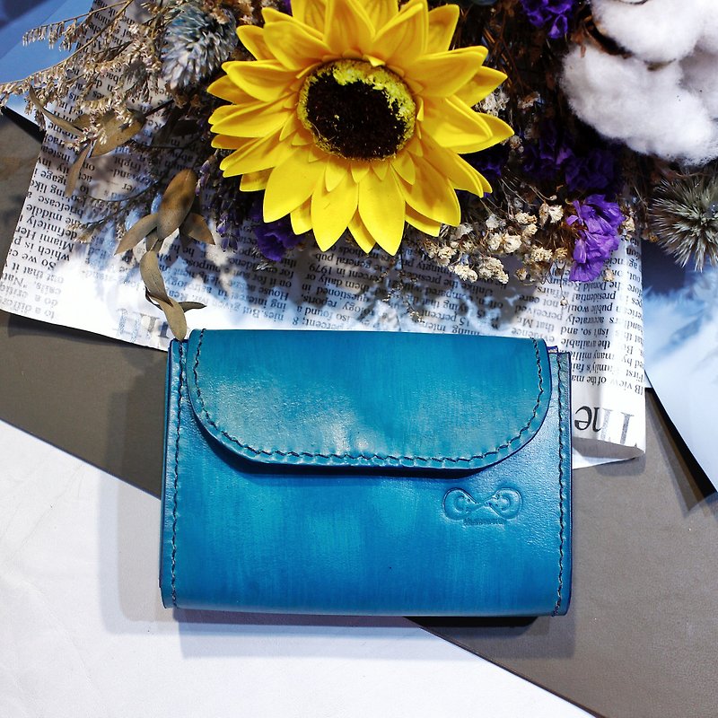 Leather purse 日式极简风格皮革钱包 - 皮夹/钱包 - 真皮 多色