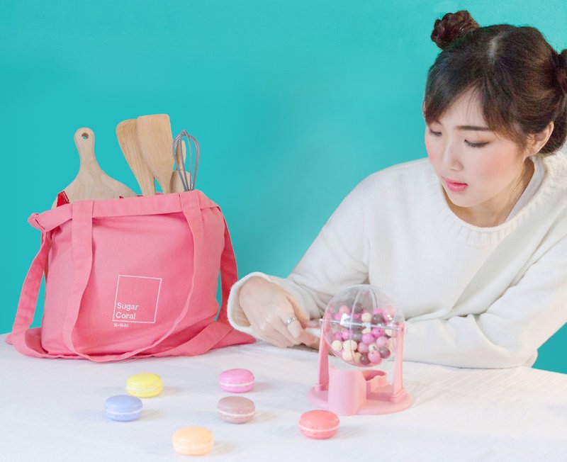Pantone Square Tote 手提袋 : Sugar Coral - 手提包/手提袋 - 其他材质 粉红色
