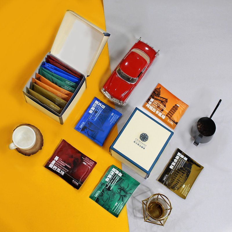【独家礼盒】熙舍咖啡 经典系列 滤挂咖啡 礼盒10入 中深焙 - 咖啡 - 其他材质 