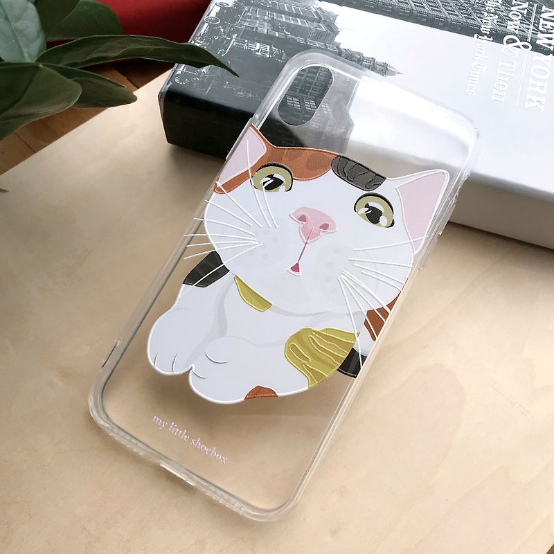 可爱三色猫图案手机殻 Phone Case - 手机壳/手机套 - 塑料 