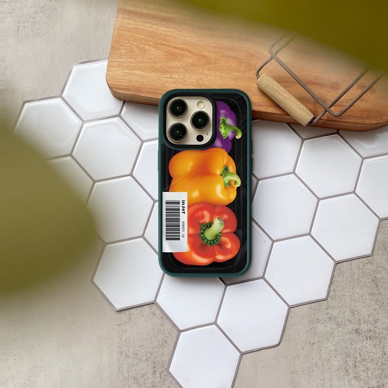 iPhone 15/14 手机壳∣椒个朋友 定制载具 MagSafe 磁吸手机壳 - 手机壳/手机套 - 塑料 多色