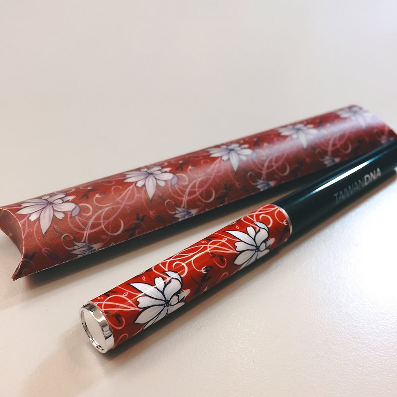 台湾DNA钢珠笔-阿里山龙胆 - 钢珠笔 - 塑料 红色