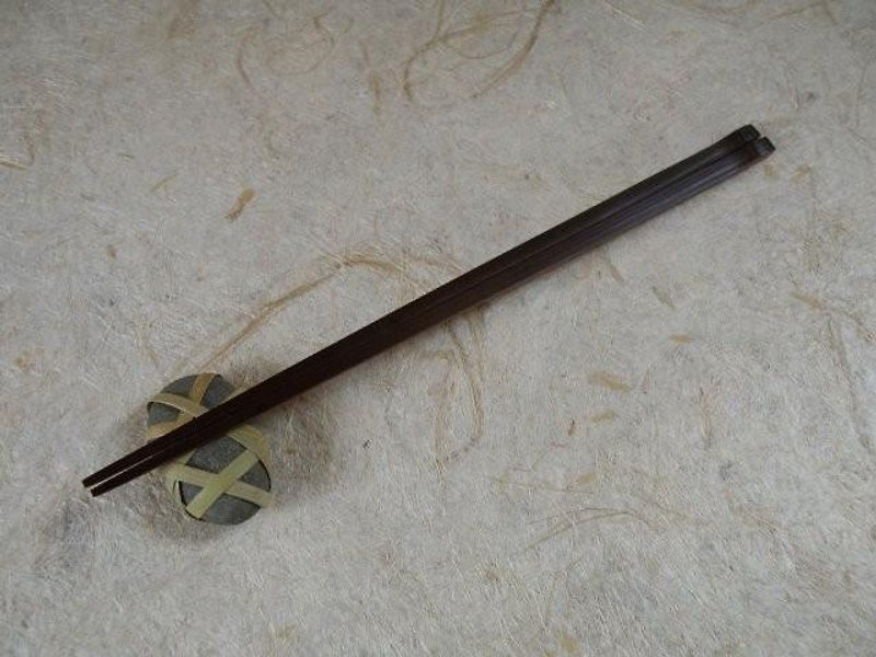 煤竹　角箸　２５センチ - 筷子/筷架 - 竹 