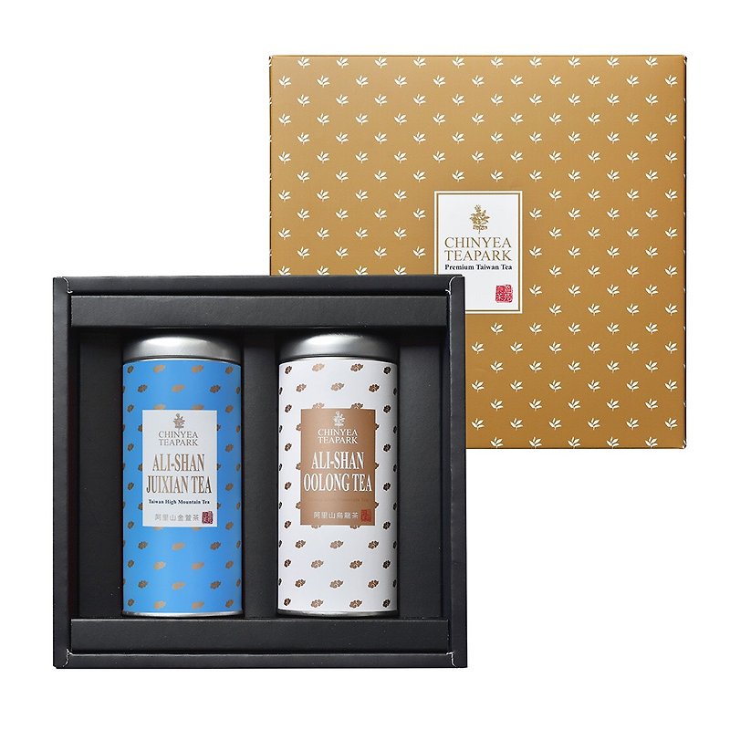 臻藏 • 台湾阿里山茶礼盒 - 茶 - 其他材质 金色