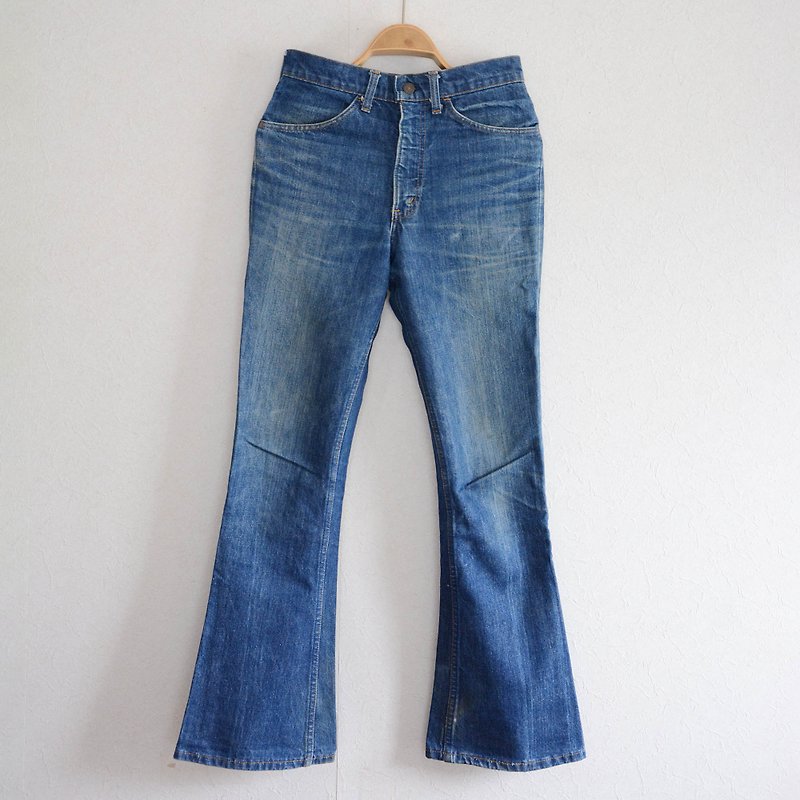 Levi's 646 复古牛仔裤 70 年代橙色标签 TALON42 靛蓝 - 男士长裤 - 棉．麻 蓝色
