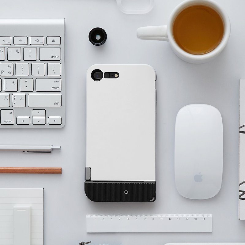 SNAP! 7系列手机壳 - 白色 适用于iPhone 7 Plus / 6 Plus / 6s Plus - 手机壳/手机套 - 塑料 白色
