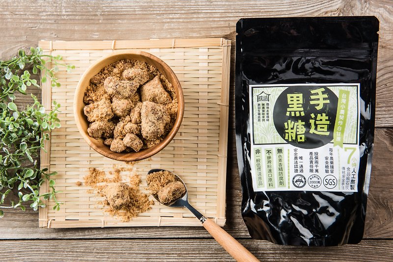 【朴活】柴烧手造原味黑糖150g - 蜂蜜/黑糖 - 新鲜食材 咖啡色